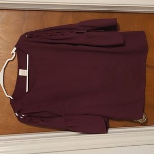 Maroon Blouse